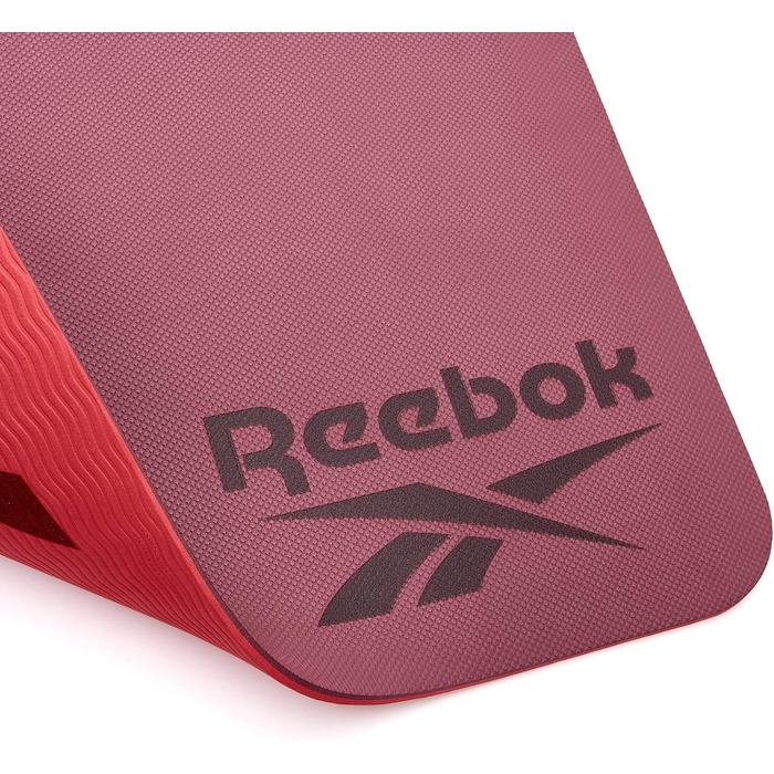 Йога-мат Reebok двосторонній 6 мм, червоний