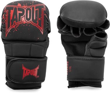 Спаринги Tapout Унісекс Ранчо ММА, чорні/червоні, S/M EU