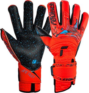 Воротарські рукавички Reusch Attrakt Fusion Guardian Adaptiveflex для дорослих, унісекс, з відмінним зчепленням та внутрішнім швом