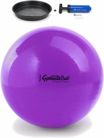 М'яч для вправ Pezzi 65 см з Ball Bowl & Pump до 400 кг