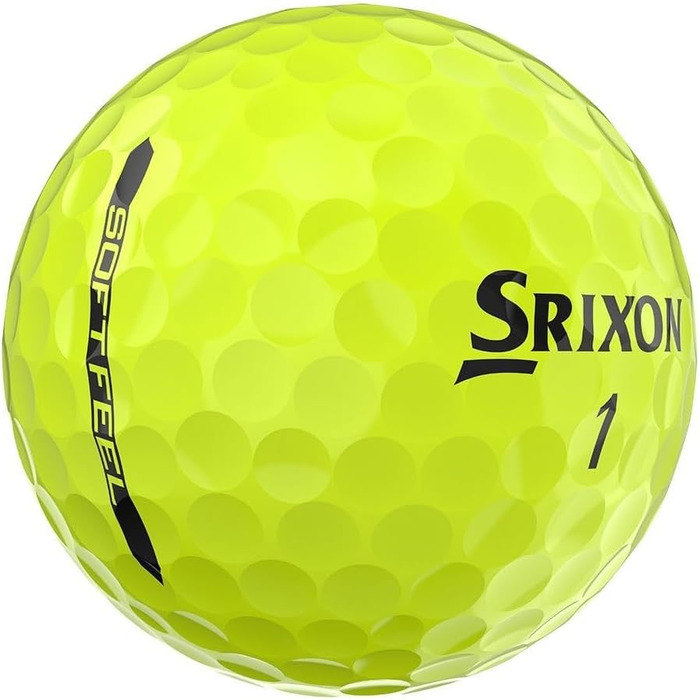 М'ячі для гольфу Srixon Soft Feel13 коротка відстань, низька компресія, 12 шт.