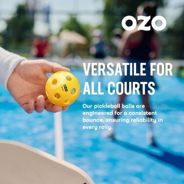 Набір кімнатних м'ячів OZO Pickleball (9 шт., ін'єкція)