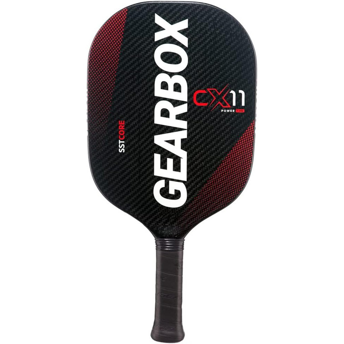 Ракетка Power Pickleball Paddle CX11Q, червона (ручка 9,5см)