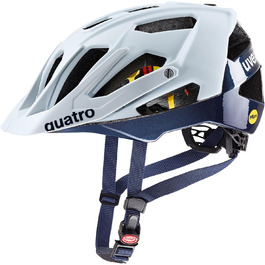 Велосипедний шолом uvex Quatro cc MIPS для MTB, з системою MIPS, знімна прана підкладка, унісекс