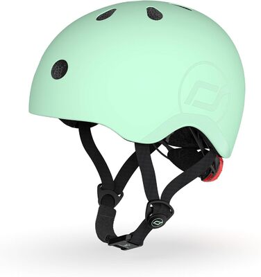 Дитячий шолом Scoot and Ride з регульованими ремінцями, матовим покриттям, LED-підсвіткою та флісовою підкладкою, розміри S/M