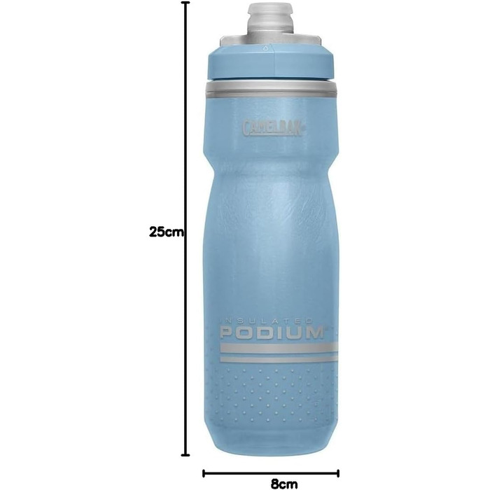 Пляшка Camelbak Podium Ice Sport, для вичавлювання (камінь синій)