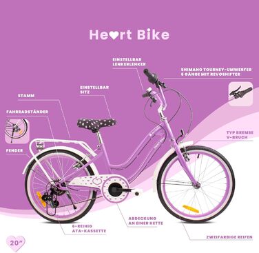 Велосипед Sun Baby Heart Bike 20