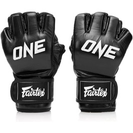 Рукавички для ММА Fairtex FGV12 X One Championship, чорні, XL