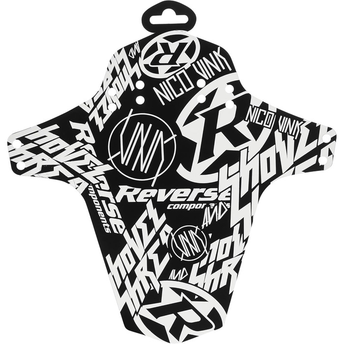 Сідло Reverse Nico Vink Signature Series, чорне/біле