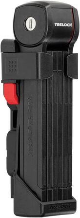 Складаний велосипедний замок TRELOCK FS 380/85 TRIGO, 85 см, з тримачем, рівень безпеки 9, 2 ключі, чорний