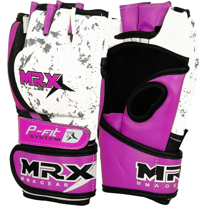 Жіночі рукавички для ММА та греплінгу MRX Boxing & Fitness, фіолетові, для тренувань і бою в клітці