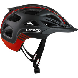 Шолом Casco Active 2 чорний/червоний, M (56-58 см)