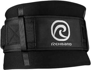 Бандаж для спини Rehband X-RX з поясом, неопрен 7мм, чорний XXXL