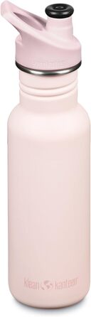 Бутилка Klean Kanteen Classic Narrow 800 мл з нержавіючої сталі з спортивною кришкою, рожевий