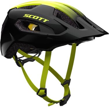 Шолом Scott Supra Plus MIPS MTB чорний/жовтий 2024 M/L (56-61 см)