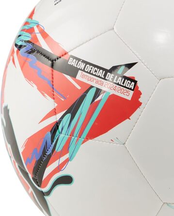Футбольний м'яч PUMA Orbita La Liga 1, розмір 5, білий, мультиколор, для дорослих