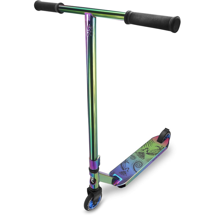 Трюковий самокат SOKE PRO Street Neo Chrome Kick Scooter з кульковим підшипником ABEC 9 Самокат Скутер для дорослих та дітей SOKE