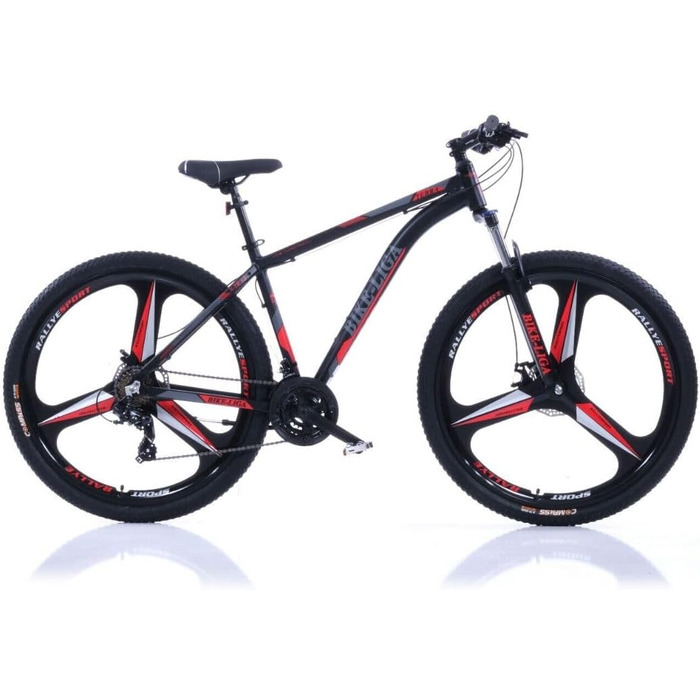 Гірський велосипед Corelli 29 MTB Hardtail ALU Terra-X.TR модель, 21 швидкість, гальмо ДИСК, NECO NEW чорно-червоний 20