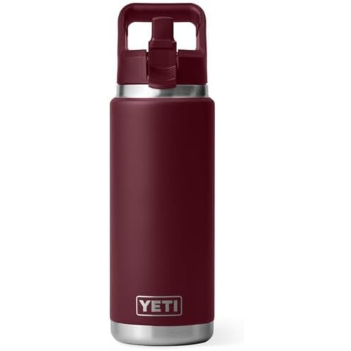 Пляшка YETI Rambler C, вакуумна ізоляція, 26 унцій, червона лоза