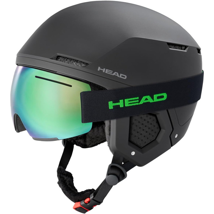 Шолом для лиж та сноуборду HEAD COMPACT (XS-S, чорний)