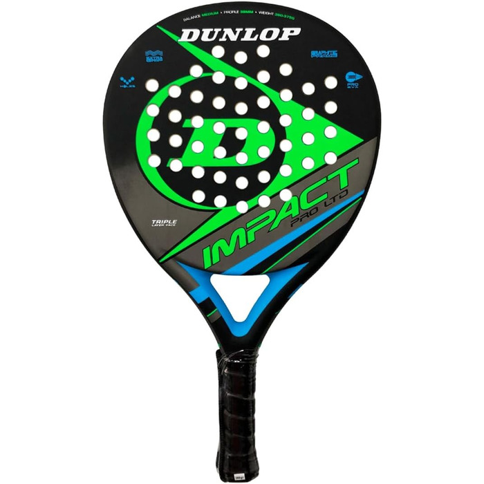 Унісекс Adult Impact X-Treme Pro Ltd Шорсткий (зелений). Ракетка Padel, зелена, звичайна