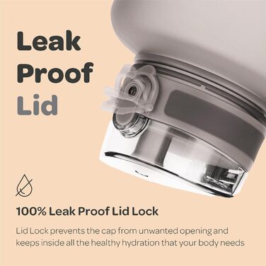 Гідраційна пляшка для води з фруктовим відсіком Hydracy 2л, BPA Free, з часовою міткою, герметична спортивна пляшка без конденсату для спорту та активного відпочинку
