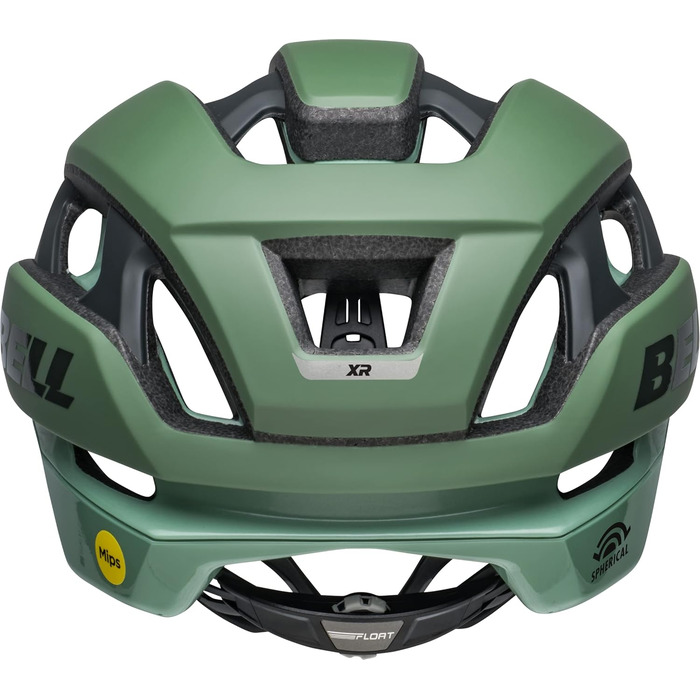 Велосипедний шолом Bell XR Spherical матовий зелений 2022 для MTB
