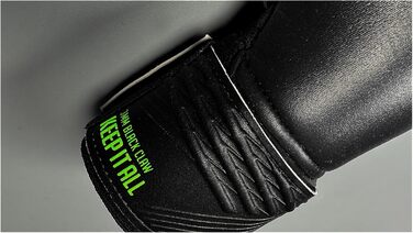 Воротарські рукавички KEEPERsport Varan8 Zone NC без захисту пальців, футбольні унісекс рукавички, 3 мм Black Claw, нова застібка, розміри 4-11