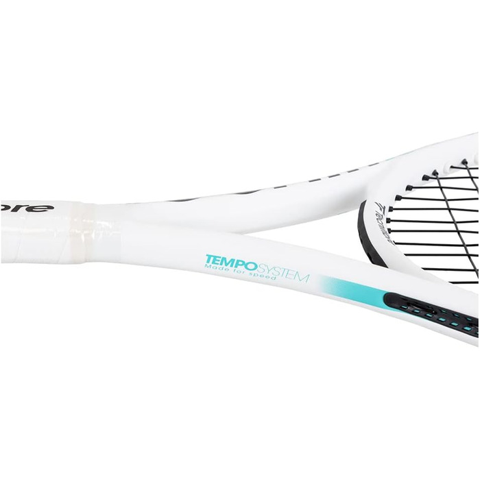 Ракетка для тенісу Tecnifibre Tempo 255 Unstrung 255 г біла - рукоятка 2