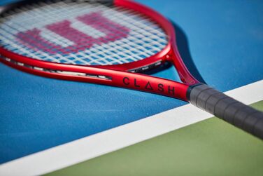 Тенісна ракетка Wilson Clash Jr, для дітей, вуглецеве волокно, важкий баланс 26