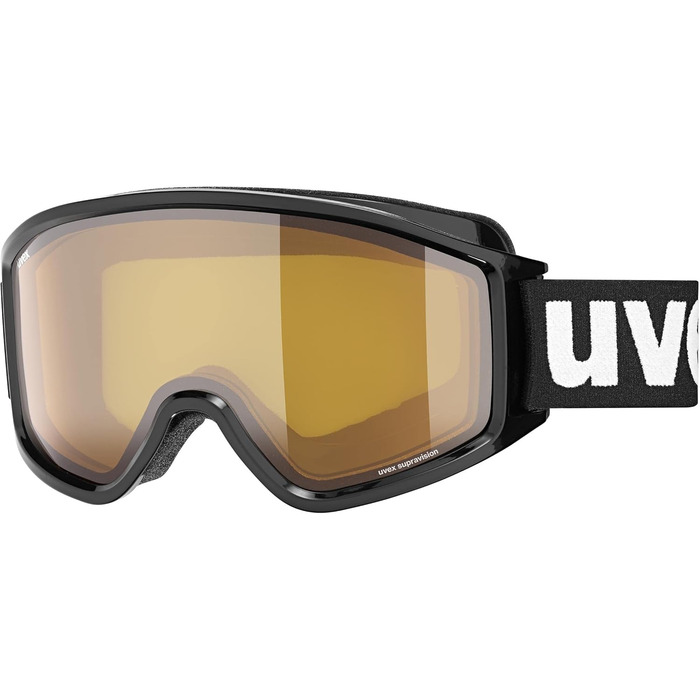 Гірськолижні окуляри Uvex Unisex G.gl 3000 LGL (1 упаковка) один розмір чорний/Lasergold lite-blue