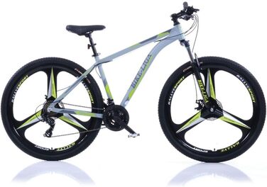 Гірський велосипед Corelli 29 MTB Hardtail ALU Terra-X.TR модель, 21 швидкість, гальмо ДИСК, NECO NEW (mystic-сірий, 22)