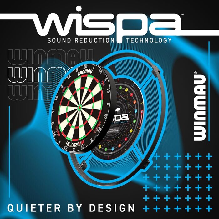 Комплект шумозаглушення дротиків Wispa Dartboard