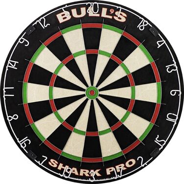 Дошка для дартсу Bull's Shark Pro з дротяною вставкою, підвіска