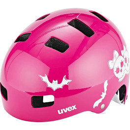 Дитячий велосипедний шолом Uvex Kid 3, рожевий (Scary Pink), 51-55 см