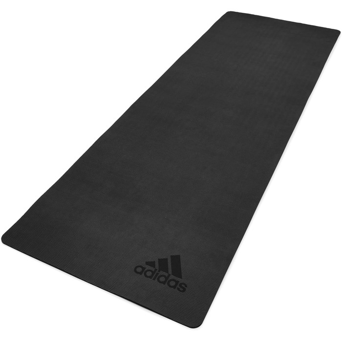 Килимок для йоги adidas Premium 5 мм - товстий, без ПВХ, не ковзає