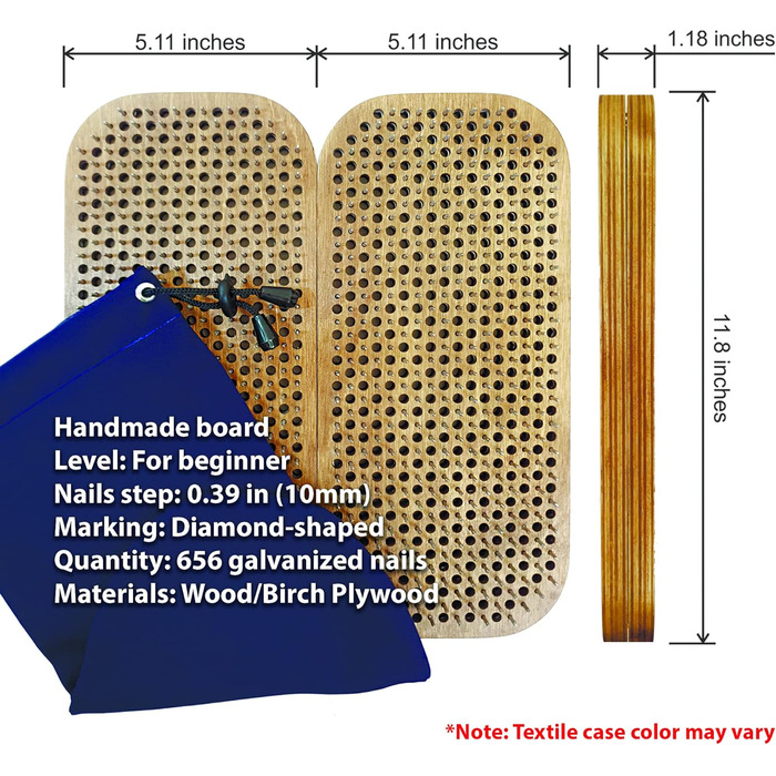 Дошка Садху Дерев'яна ручна робота з цвяхами для йоги та масажу