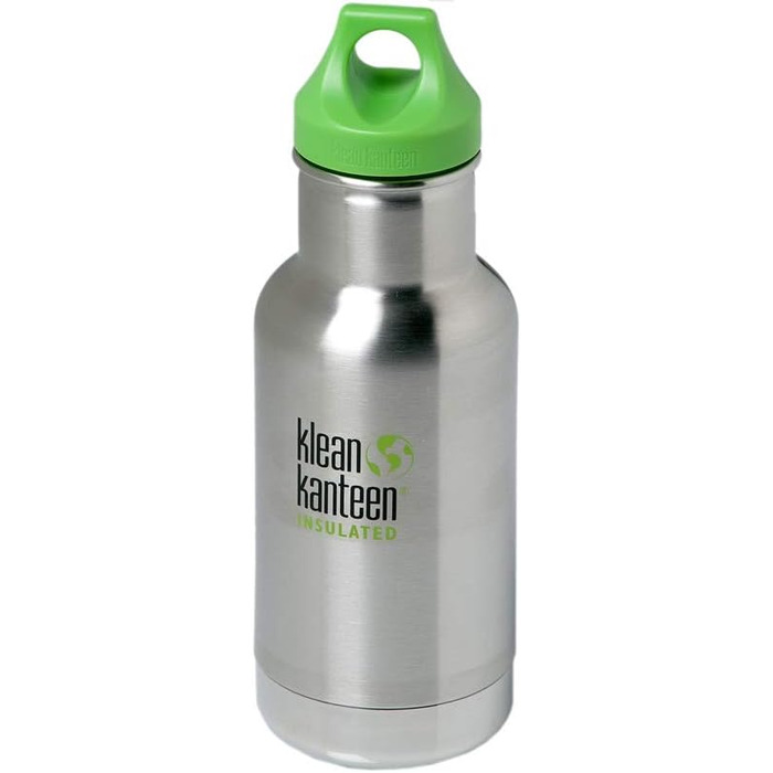 Пляшка Klean Kanteen вакуумна (S, матова нержавійка, ковпачок з петлею)