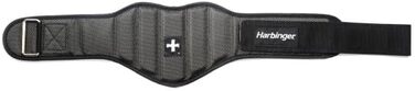 Пояс для важкої атлетики Harbinger нейлоновий, фітнес силовий тренінг FirmFit Belt 19 см L