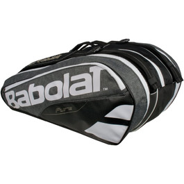 Тримач ракетки Babolat X 9 Pure Racket Bag, сірий, 68 x 40 x 20 см