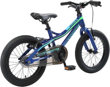 MTB Алюмінієвий V-Brake 4-5 років Синій/Зелений, 16