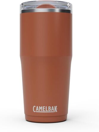 Термочашка CamelBak Thrive 590 мл, ізольована, нержавіюча сталь, не протікає, підстаканник, червона
