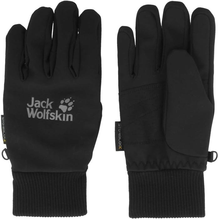 Рукавички надзвукові Jack Wolfskin XS Black