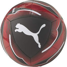 Футбольний м'яч PUMA AC Milan ICON, розмір 5, чорний/червоний
