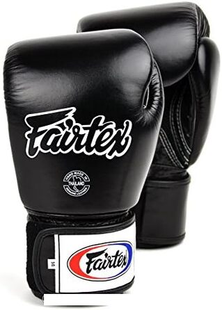 Рукавички Fairtex BGV1 чорні (10 унцій) для ММА, кікбоксингу, муай-тай