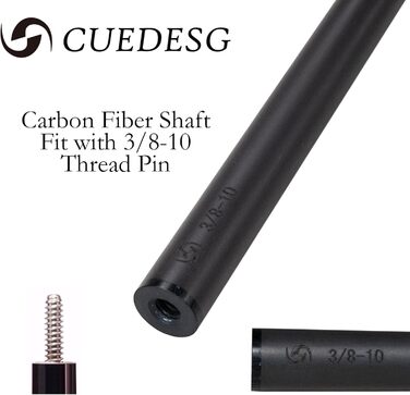 Більярдний кий CUEDESG, стрижень для більярду