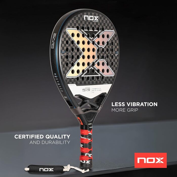 Падель ракетка Nox AT10 Genius 12K Agustín Tapia 2024, карбон, преміум