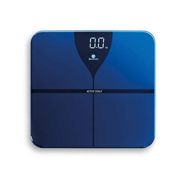 Цифрова вага для людей BAXTRAN з Bluetooth, аналізом жиру та додатком, смарт-вага, стильний дизайн, міцна електронна вага