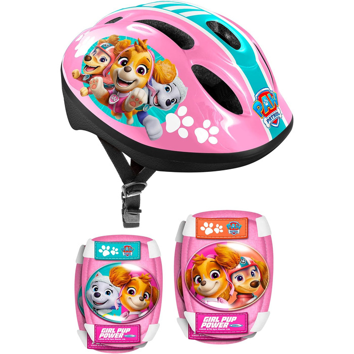 Шолом з захистом STAMP PAW PATROL GIRL, рожевий