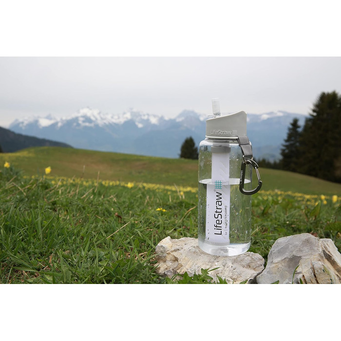 Пляшка для води LifeStraw 1л пластикова 006-6002148 2-х ступінчаста (1 л, 1 л.)